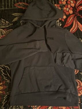 3/$25 ✨ Victoria’s Secret PINK Navy Blue Pullover Hoodie Women’s Medium
